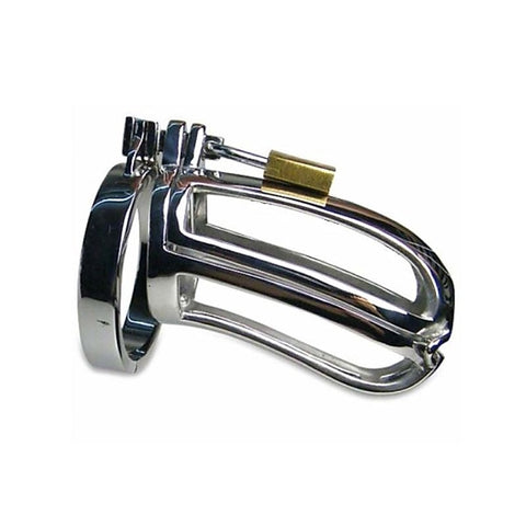 Trap Stainless Steel Male Chastity Device by BDStyle