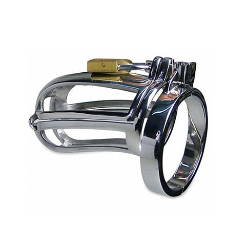 Trap Stainless Steel Male Chastity Device by BDStyle