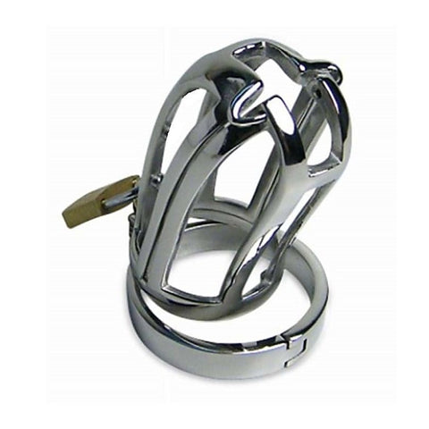 Trap Stainless Steel Male Chastity Device by BDStyle
