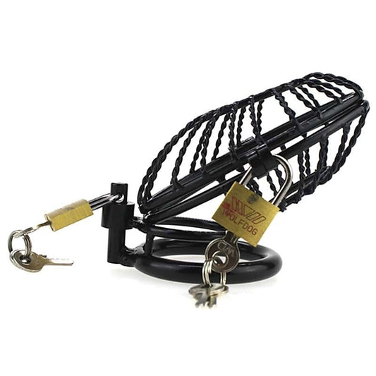 Twisted Side Entry Chastity Device by BDStyle