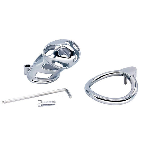 Cobra Metal Chastity Cage Device by BDStyle