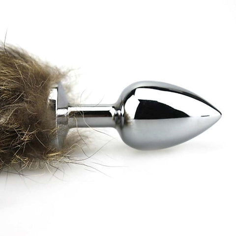 Faux Fox Tail Fetish Anal Plug by BDStyle