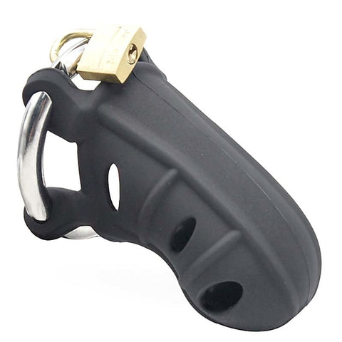 Silicone Male Chastity Device - SMALL