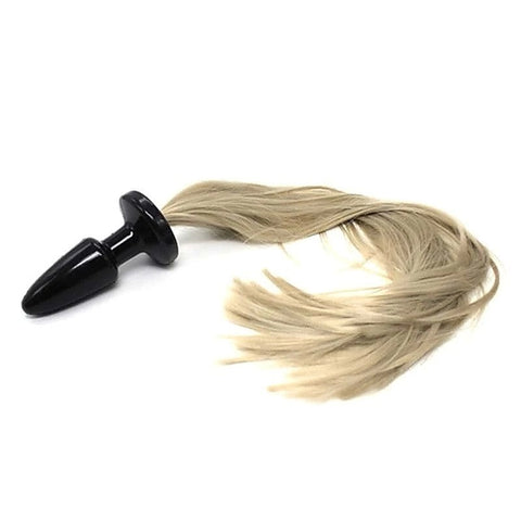 Blonde Pony Tail Butt Plug by BDStyle