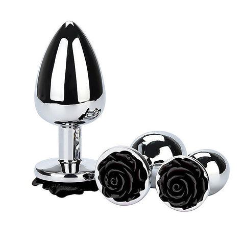 Flower Steel Butt Plug Medium by BDStyle