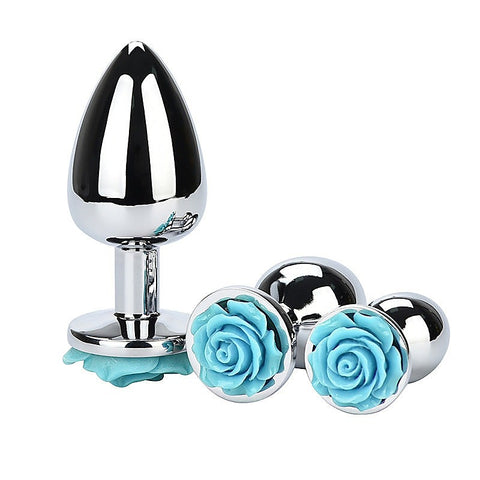 Flower Steel Butt Plug Medium by BDStyle