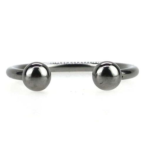 Silver Pressure Point Beaded Glans Ring by BDStyle