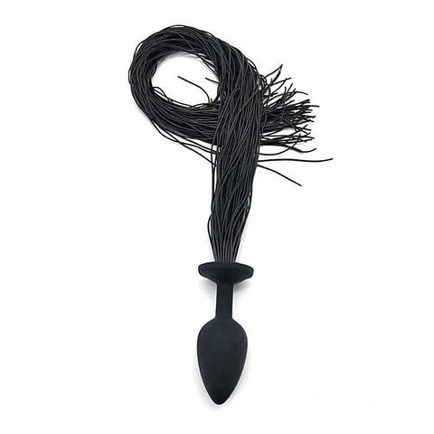Faux Horsetail Silicone Anal Plug Small by BDStyle