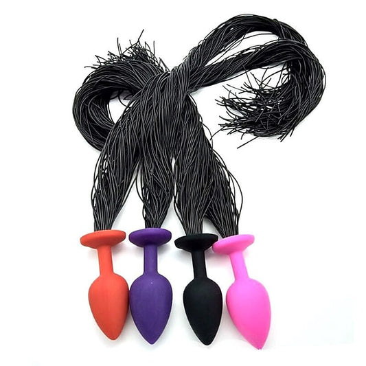 Horsetail Silicone Anal Plug Medium by BDStyle