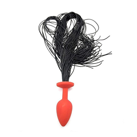 Horsetail Silicone Anal Plug Medium by BDStyle