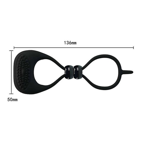Pleasure-Enhancing Cock & Ball Ring by Baile
