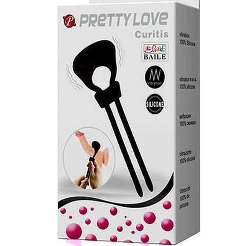 Curitis Adjustable Vibrating Cock Ring by Baile