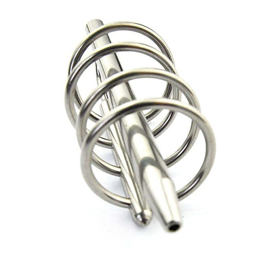 Gates of Hell Cock Cage & Penis Plug by BDStyle