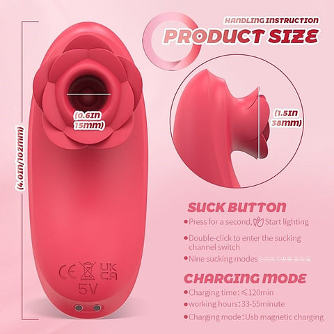 Clit Sucking Vibrator by BDStyle