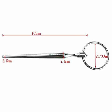 Electric Shock Tapered Elephant Dart Penis Plug by BDStyle