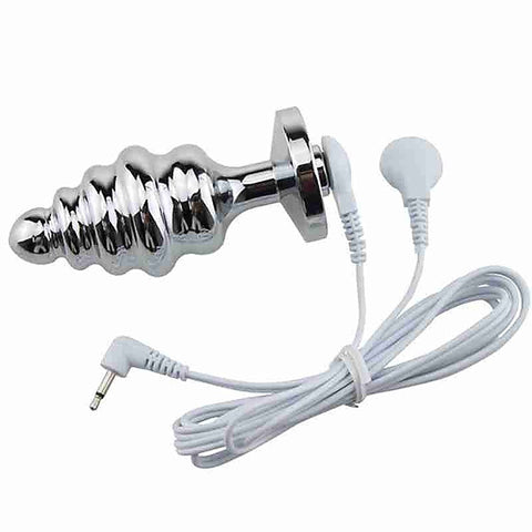 Shock Therapy Screw Thread Butt Plug by BDStyle