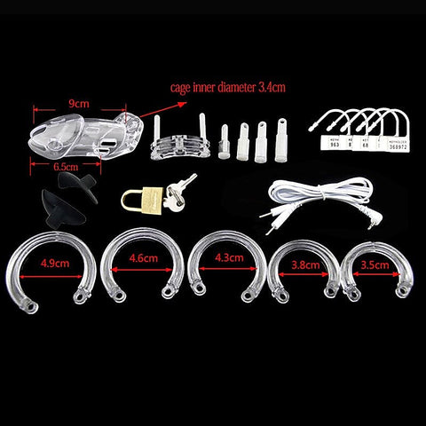 Electro Sex CB-6000 Male Chastity Device & Remote