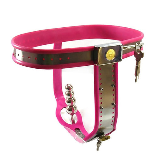 Female Chastity Belt With Plug by BDStyle