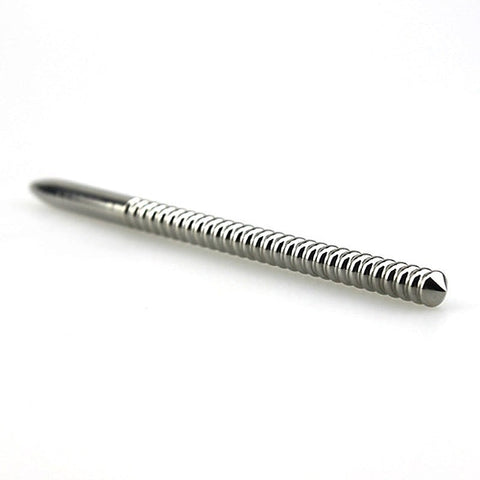Double Spear Ribbed Urethral Sound by BDStyle