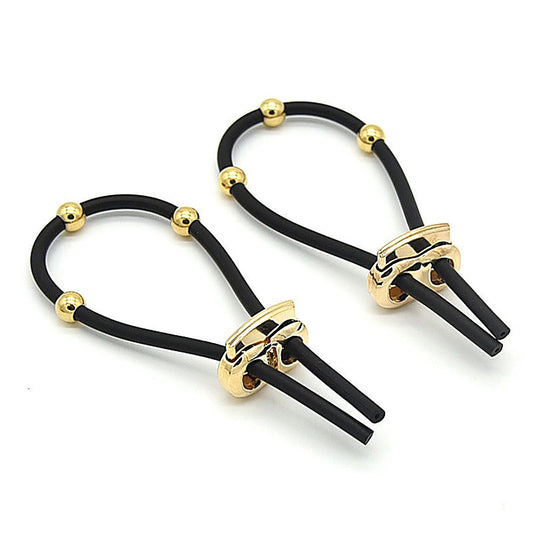 Cock Ball and Frenulum Electrostimulator Ties by BDStyle