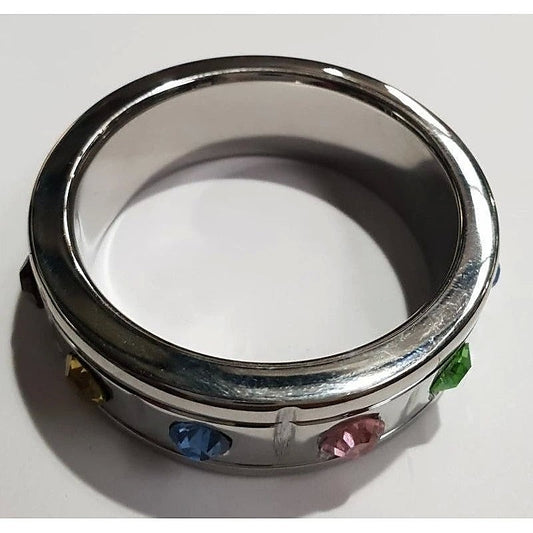 Jewel End Multi-Ball Steel Penis Plug by BDStyle