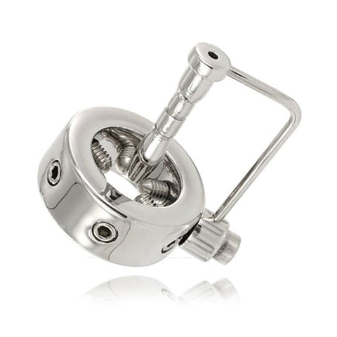 Spike Glans Ring with Penis Plug by BDStyle