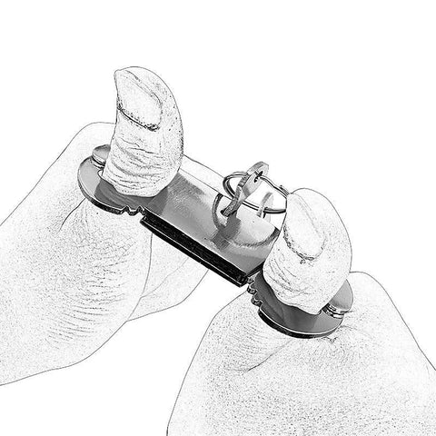 Thumb Steel Cuffs by BDStyle