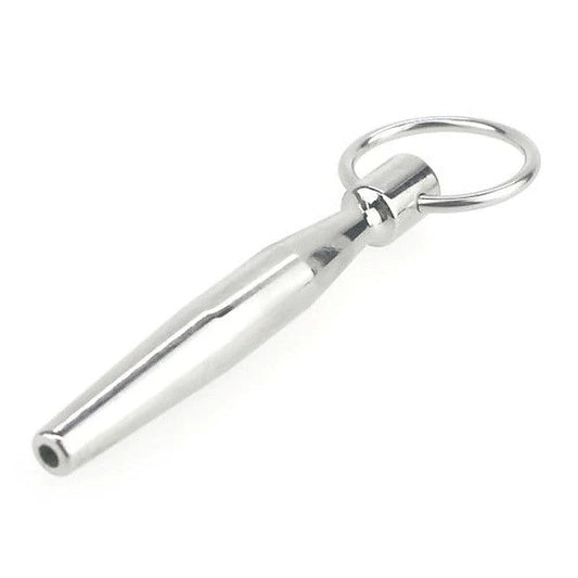 Tunnel Penis Plug with Pull Ring by BDStyle