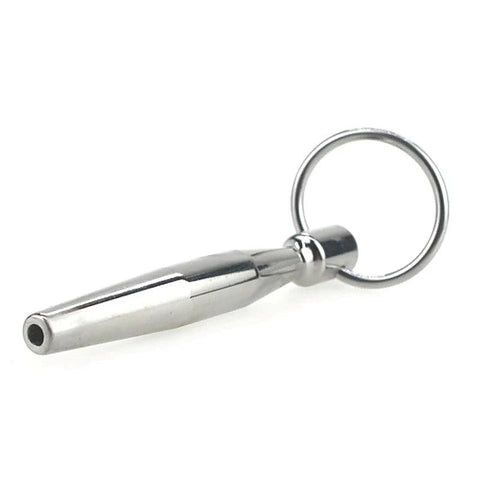Tunnel Penis Plug with Pull Ring by BDStyle
