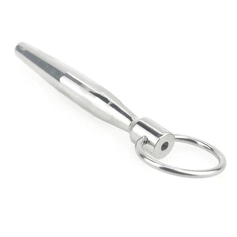 Tunnel Penis Plug with Pull Ring by BDStyle