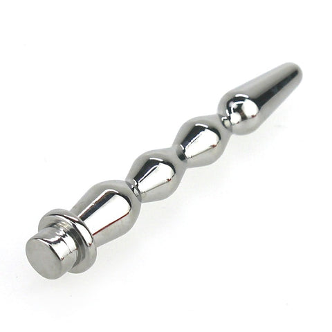 Solid Urethral Sound Penis Pin with Disc by BDStyle