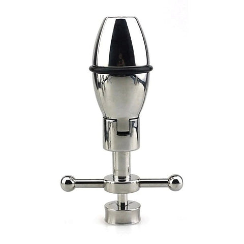 Master Series Trillium Steel Locking Anal Plug by BDStyle