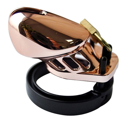 Rose Gold Chastity Cage by BDStyle