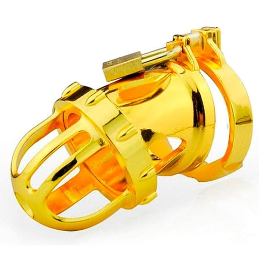 Gold-Plated Chastity Restraint by BDStyle