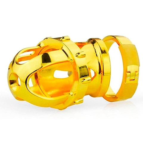 Gold-Plated Chastity Restraint by BDStyle