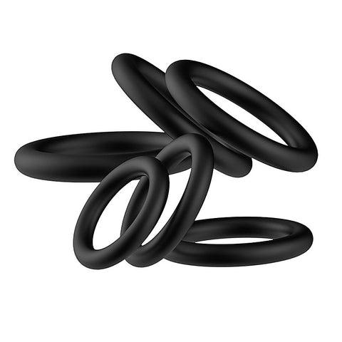 Stay Hard Smooth Cockring Set by BDStyle