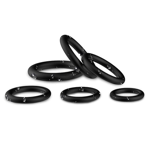 Stay Hard Smooth Cockring Set by BDStyle