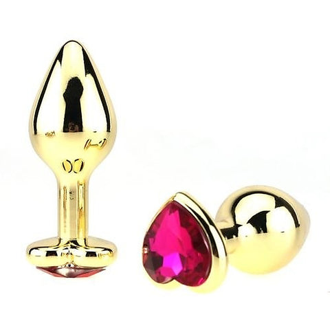 Large Golden Heart Intimate Adornment by BDStyle