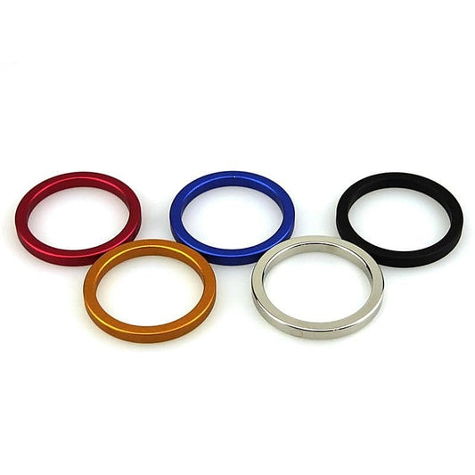 Aluminum Colored Cock Ring Small by BDStyle