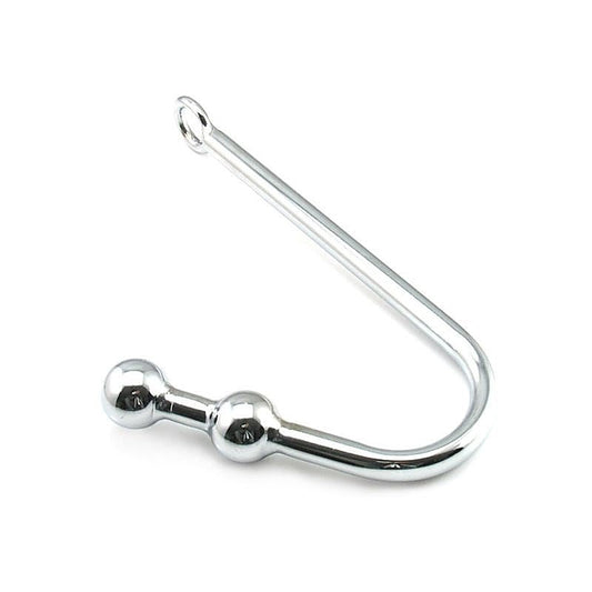 Double Ball Steel Anal Hook by BDStyle