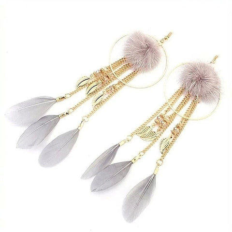 Dreamcatcher Feather Nipple Clamps by BDStyle