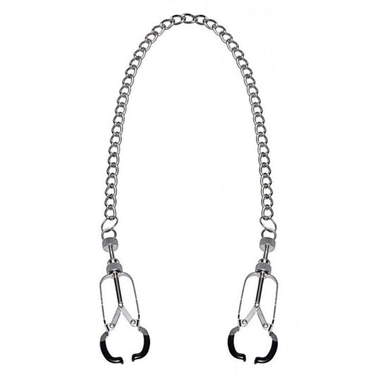Caliper Nipple Clamps with Removable Chain by BDStyle
