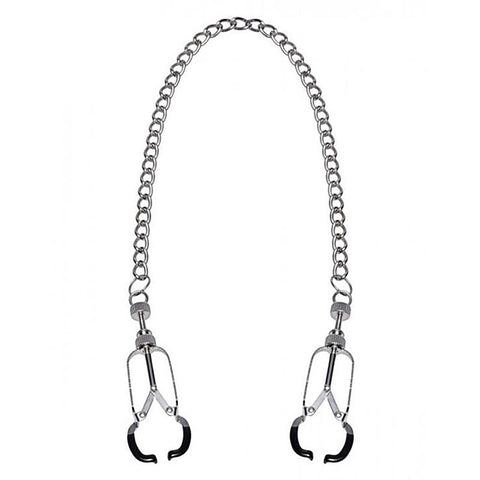 Caliper Nipple Clamps with Removable Chain by BDStyle