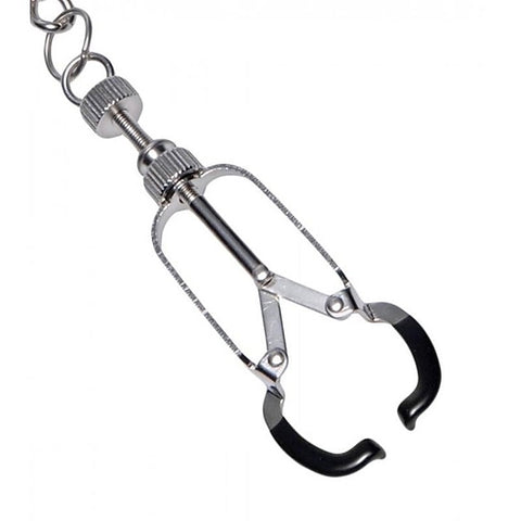 Caliper Nipple Clamps with Removable Chain by BDStyle