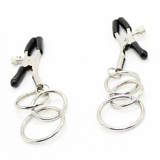 Nipple Clamps with 3 Ring by BDStyle