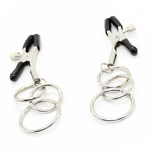 Nipple Clamps with 3 Ring by BDStyle