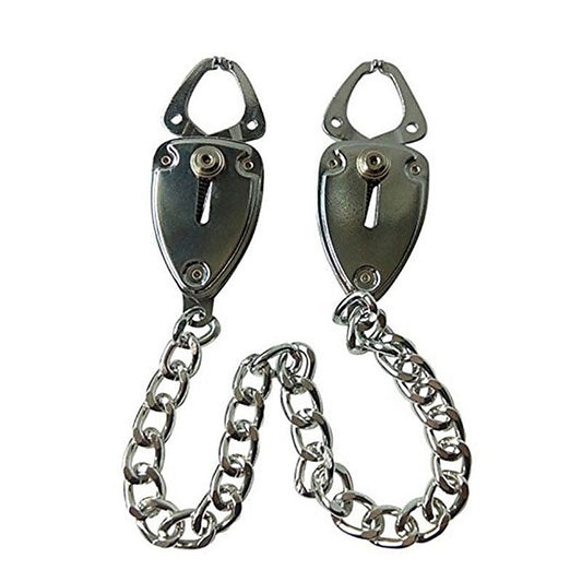 Fish Nipple Clamps with Chain by BDStyle