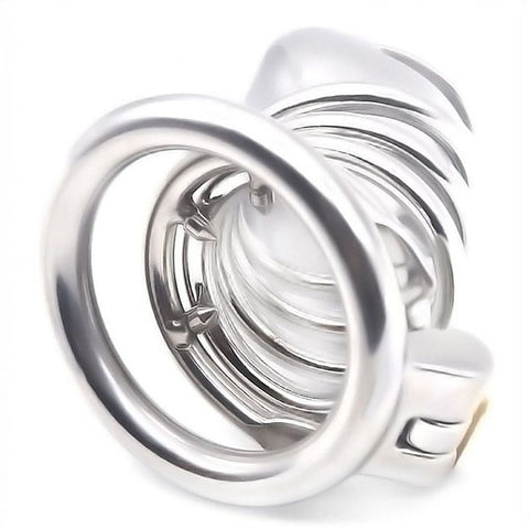 Gourdie Steel Cock Cage With Anti-falling Ring by BDStyle