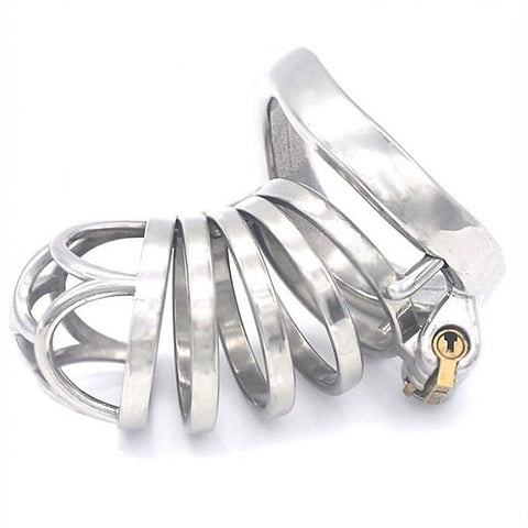 Rhombic Bend Male Chastity Cock Cage by BDStyle