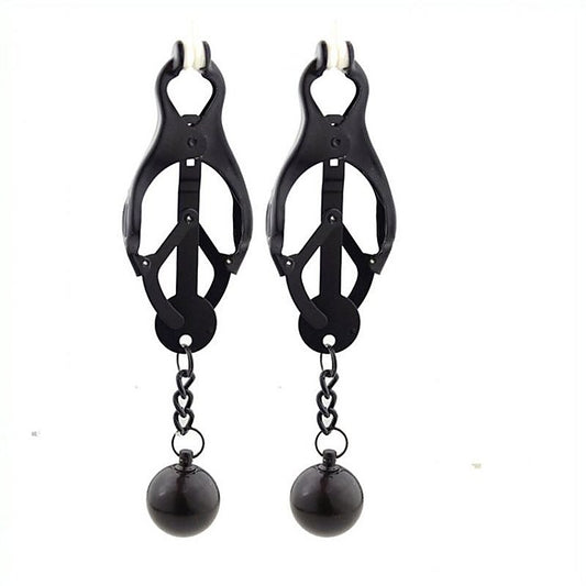 Deviant Monarch Weighted Nipple Clamps by BDStyle